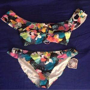YMI ruffle bikini set XL